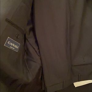 CANALI dark brown two button suit